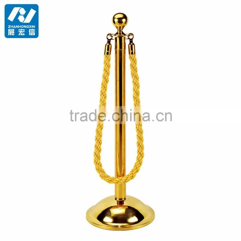 Customized unique rope barrier stand for event
