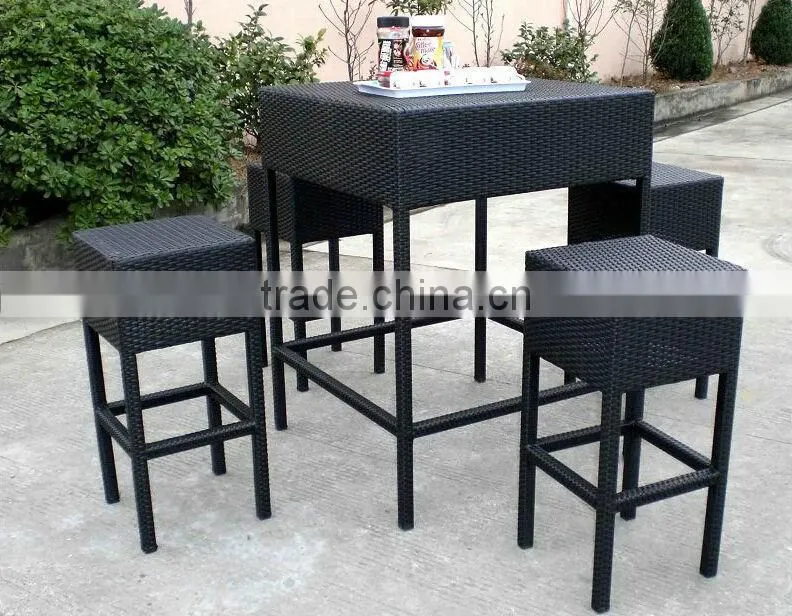 Outdoor Furniture Rattan Bar Set AY1616