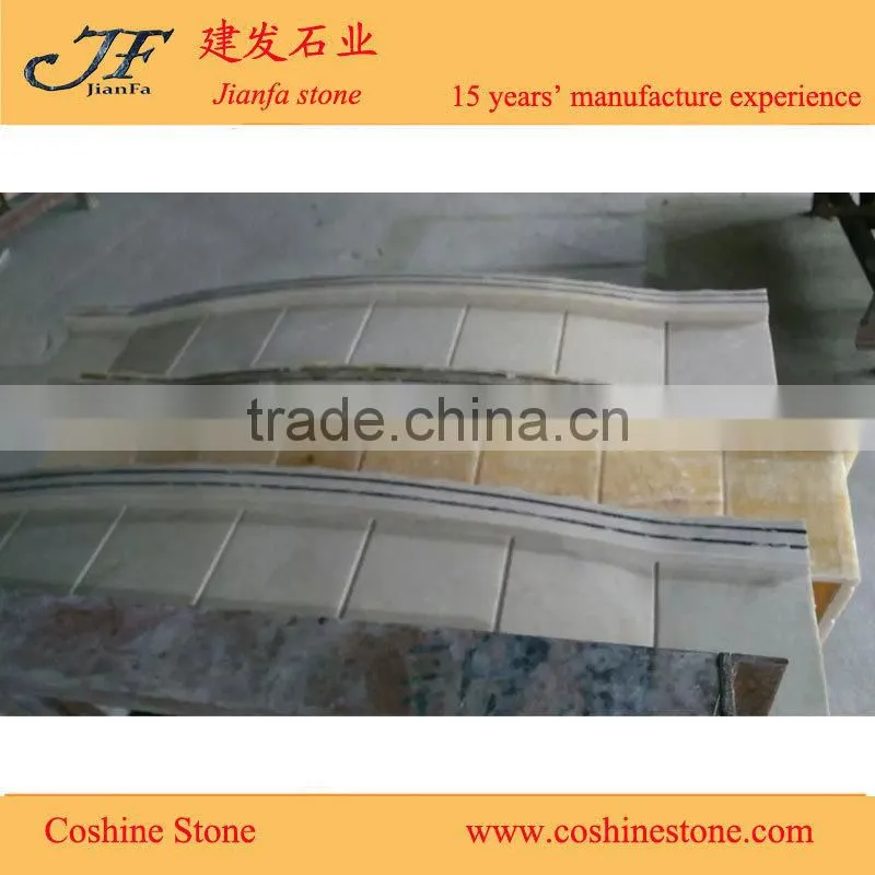 Turkish beige marble Ottoman Beige Marble Vanity tops