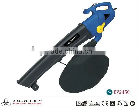 AWLOP 2400W Electric Portable Leaf Blower Vacuum Garden Tools