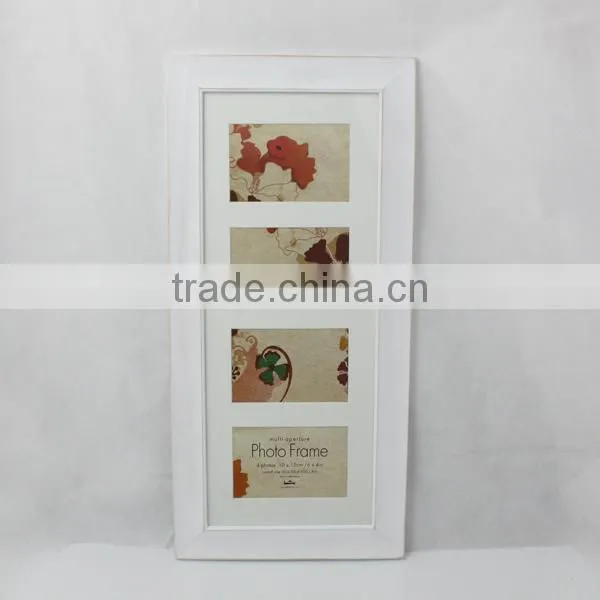2016 new fashion baby wooden photo frame, high quality kids wooden photo frame W09A028