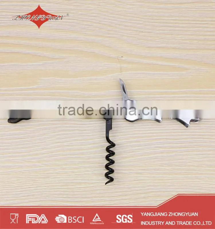 ZY-K1052A Wine Bottle Openers Easily Use Custom opener Handle using Corkscrew