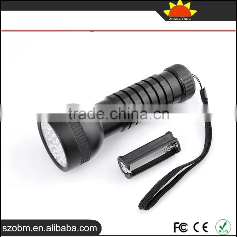New arrival 41 LED 395nm UV Black Light LED Flashlight Torch ---- UV lamp Flashlight For Money Detector