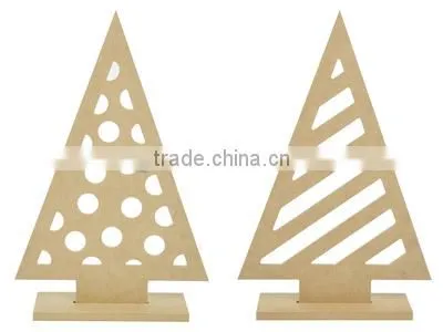 2017 MDF Christmas tree,wooden products deco