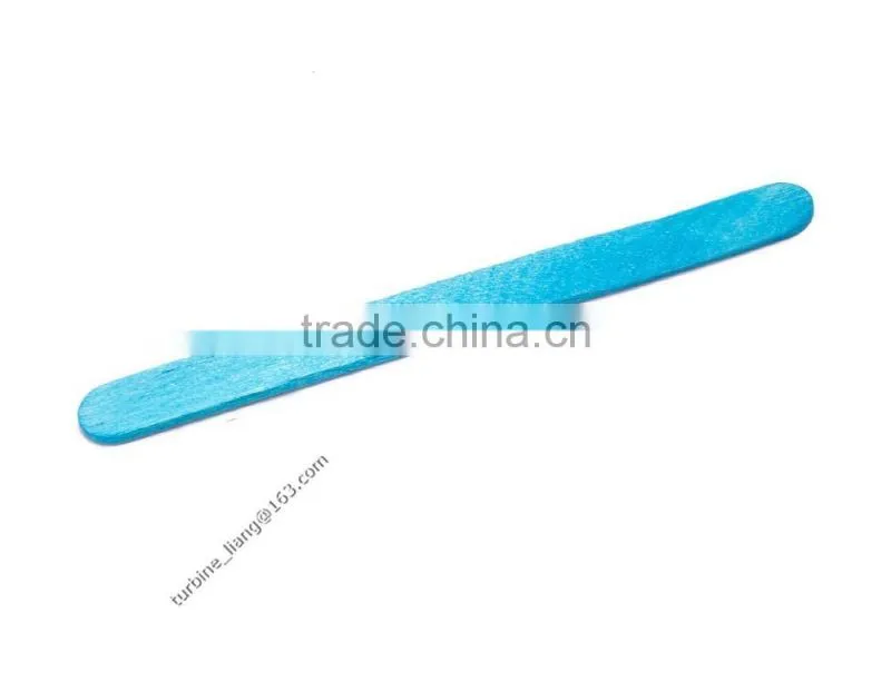 blu wooden stick for ice cream