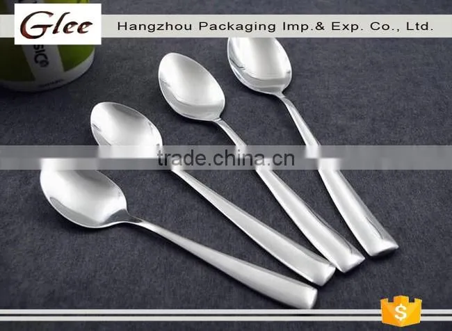 bulk cheap stainless steel dinner spoon,coffee spoon,round spoon for each group of people