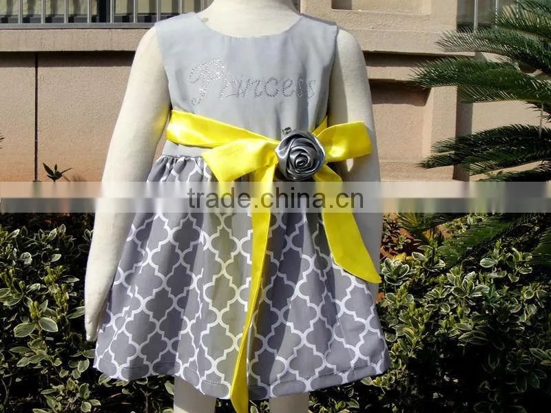 hot 2014 sale in morth america market child baby dress model dress made in China