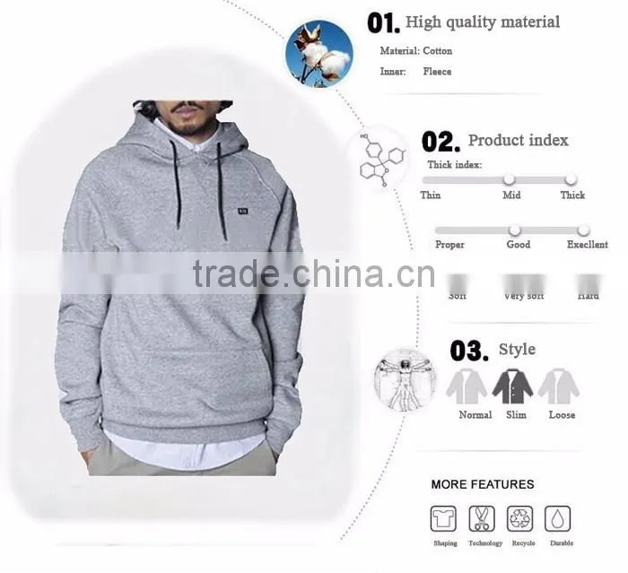 Custom made high quality hoody body warmer for men
