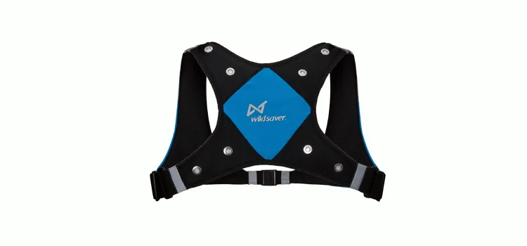 Brand new LED reflective X design vest for night training and jogging