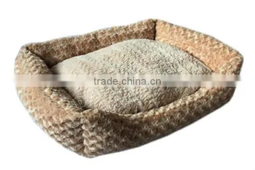 Super Short Velour dog bed