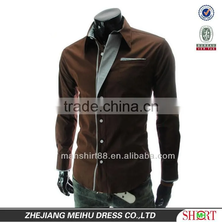 Men's new pattern shirts popular african men shirt