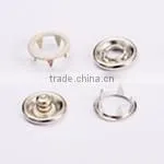 metal press Snap Ring Button