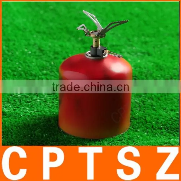 45g Super Lightweight Mini Pocket Outdoor Cooking Burner Folding Camping Gas Stove 3000W