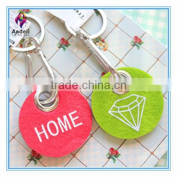 latest products 2014 handmade felt multiple car key holder