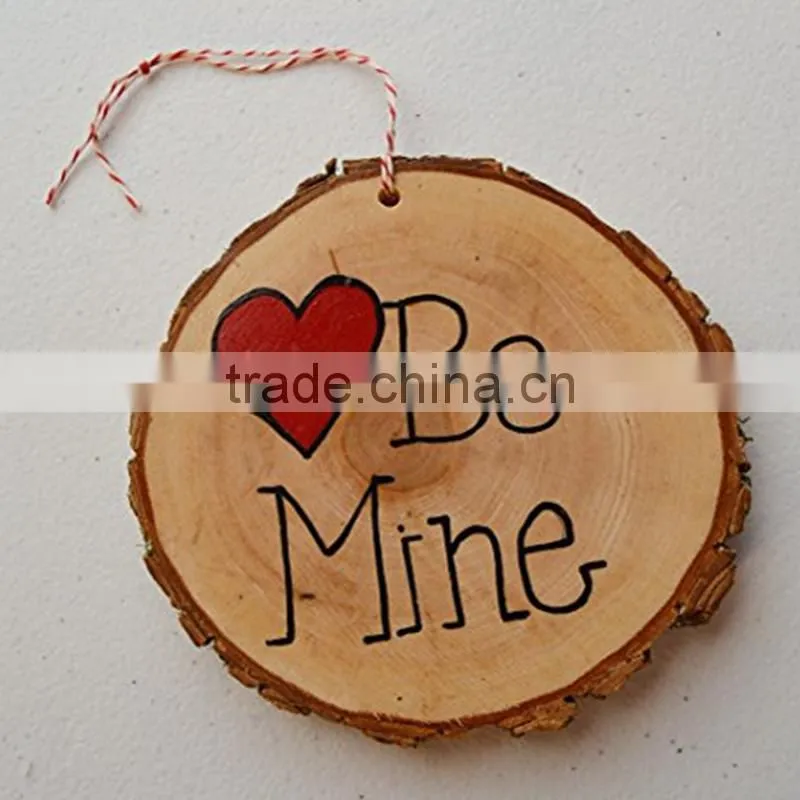 Cute Big Eyed Owl Home Decoration Wall Hanging Wooden Craft