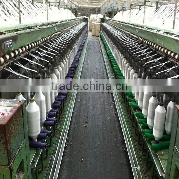 T20s/2 raw white 100% polyester yarn for sewing thread