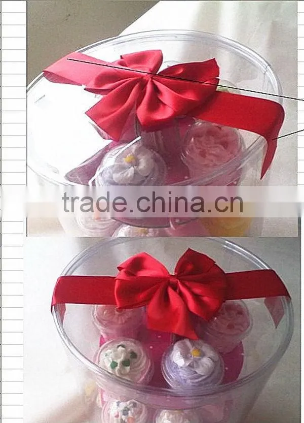 Super quality best sell handmade butterfly small satin bows