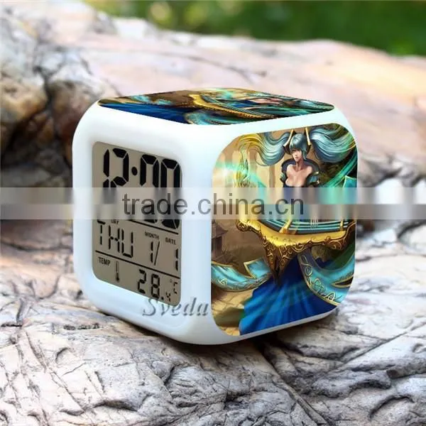 Wholesale Digital alarm clocks, League Of Legends Digital clock for sale, cheap price alarm clock