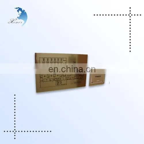 High Quality Custom Screen Printing Durable Firm Metal plate logo
