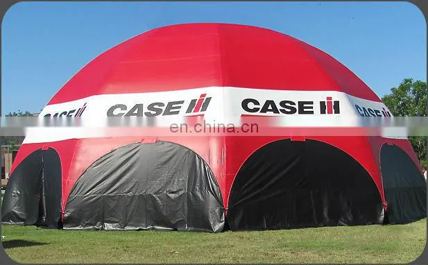 15m inflatable marquee with required logo