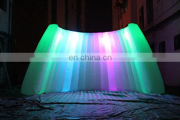 outdoor event party inflatable wall pack inflatable led wall for sale