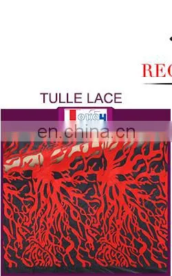 2015 latest embroidered silk organza fabric