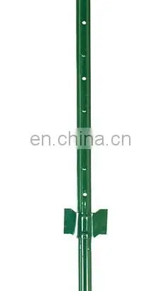 1.5mm Thickness Orchard Plantations Vine Plants Hot Dipped Galvanized Metal Vineyard Trellis Post Grape Stake