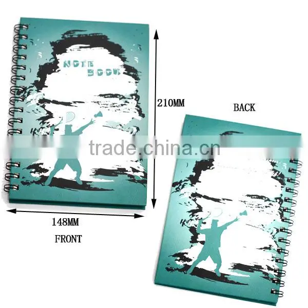 custom printed hardcover composition notebook