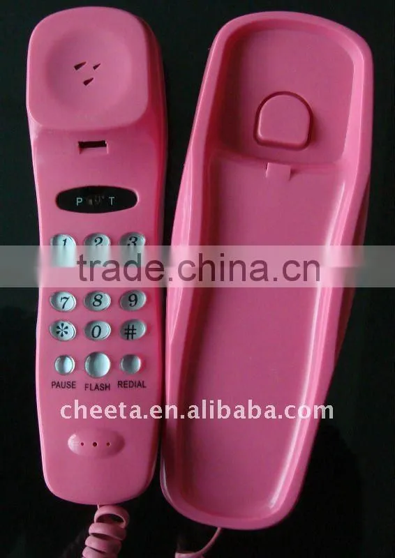 European design hot selling model corded landline telephone