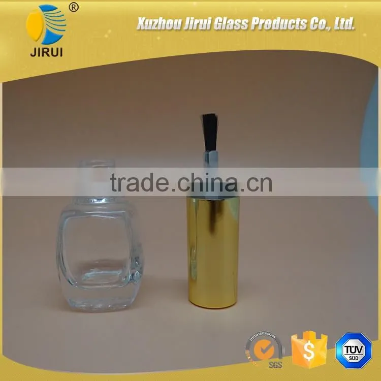 12ml sqaure nail polish glass bottle