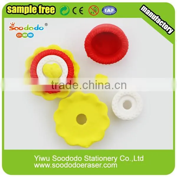 Cake eraser stationery wholesale from china pencil eraser
