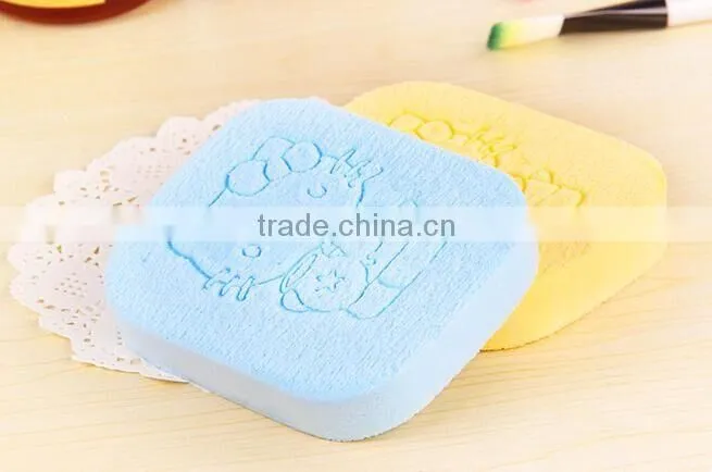 Best sell powder puff with individual package makeup puff