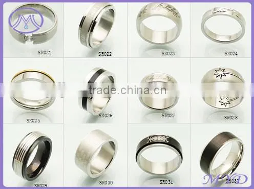 european style stainless steel star ring