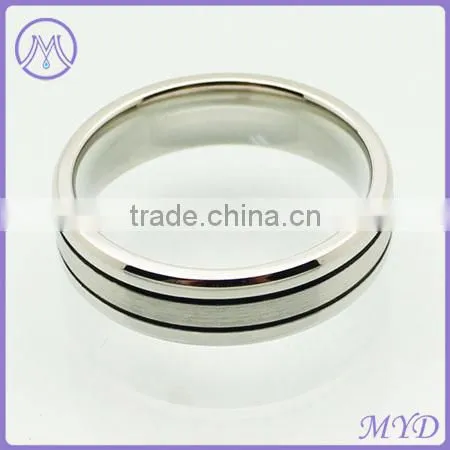 China Factory Classic Design Metal Stainless Steel Finger Band Ring