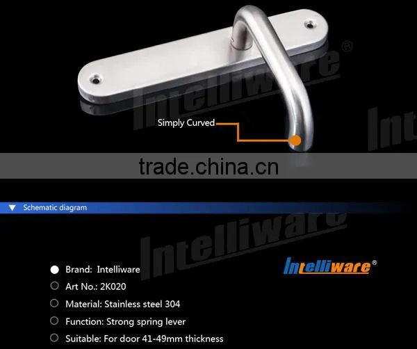 Stainless Steel Sand Casting Door Handle Art.2K020