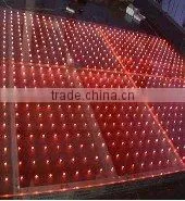 6+6mm LED glass Power glass/Colorful Stair LED glass lighting
