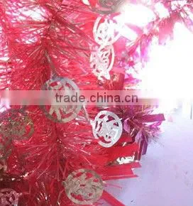 Tinsel Holographic Wreaths