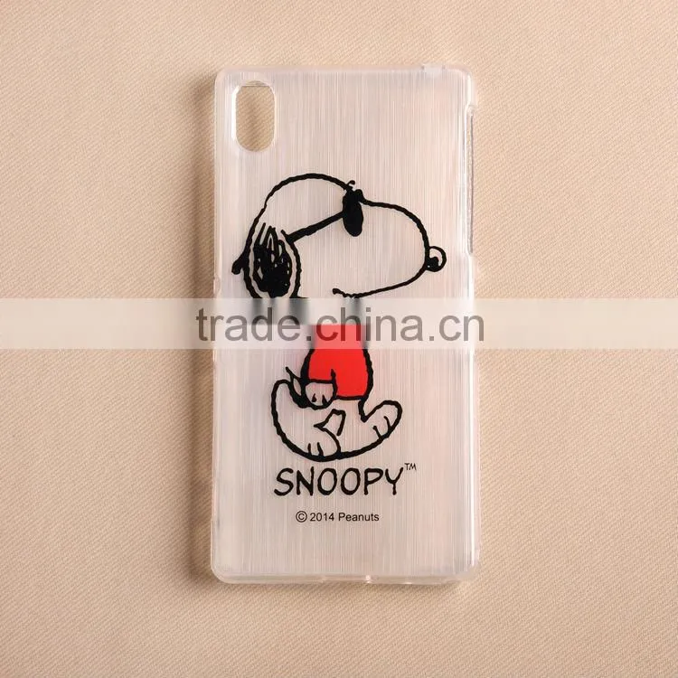 2015 Guangzhou factory drawbench water transfer TPU phone case for Sony Z2