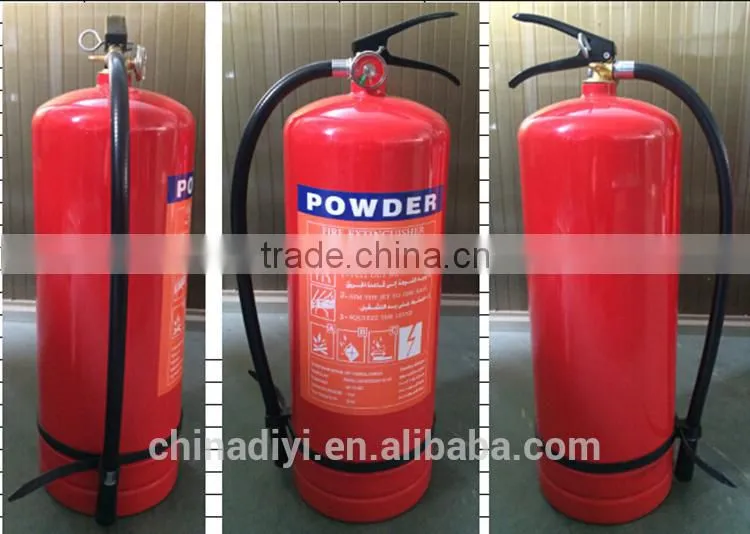 9kg abc dry powder Portable Fire Extinguishers with ISO,CE,EN3