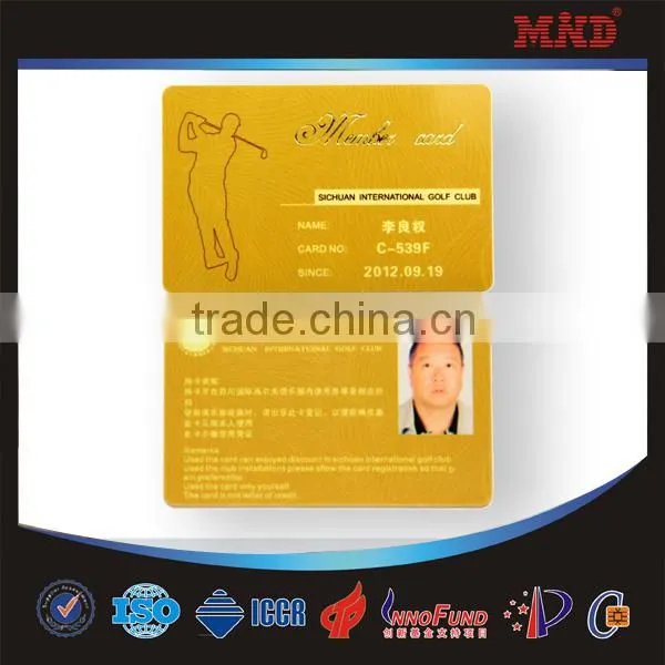 MDC74 plastic photo printed make company id cards
