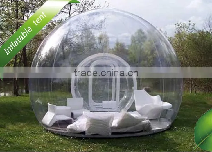 China cheap PVC air inflatable tent for sale