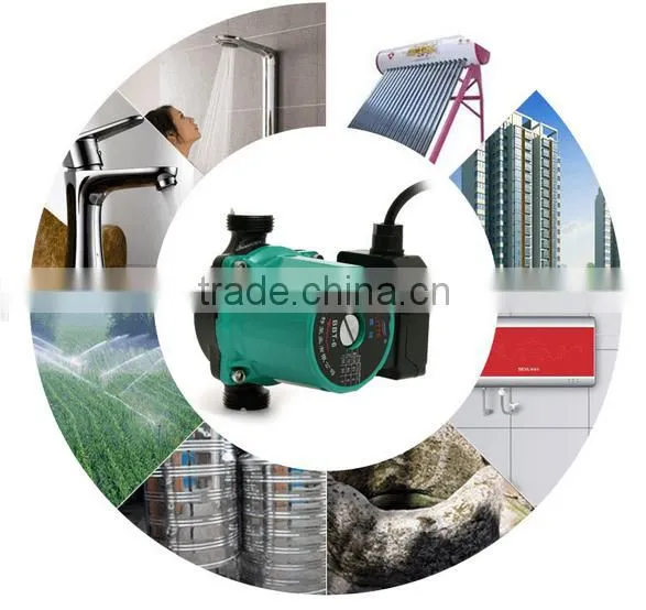 loudspeaker mute Brass or Stainless steel impeller hot water circulating pump for solar water heater