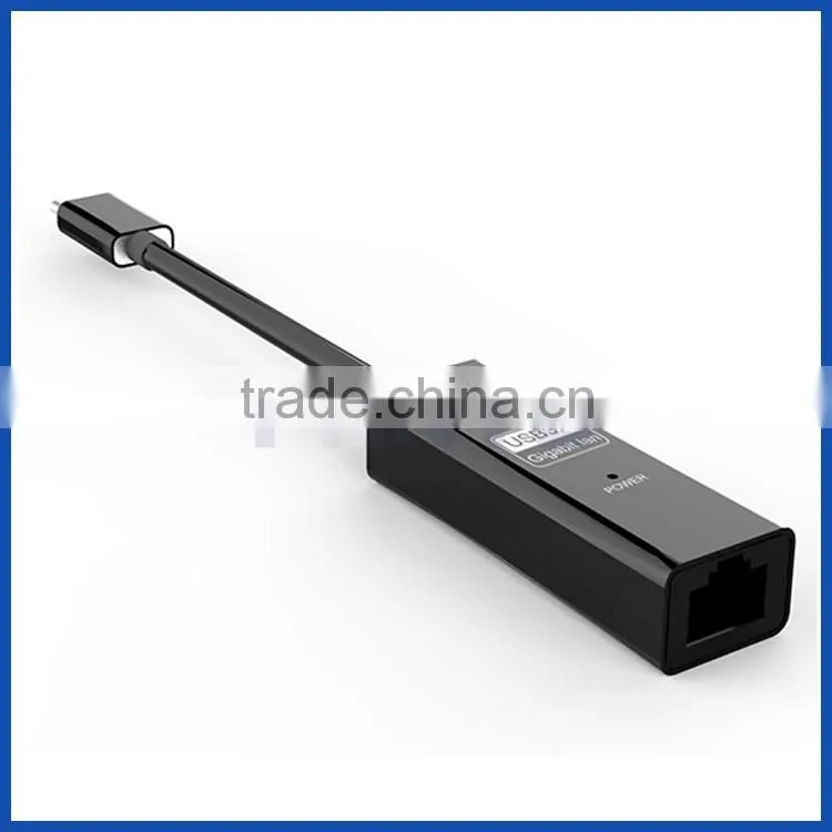Female USB type c to RJ45 1G ethernet lan adapter network card
