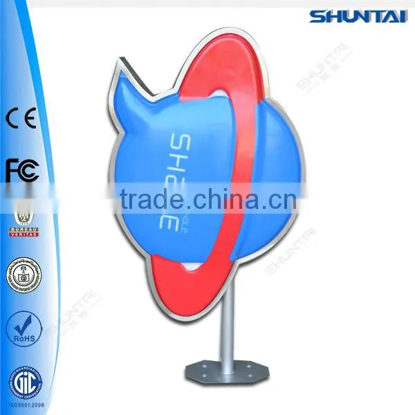 Electronic Style and Fluorescent Lamps Usage outdoor advertising light box