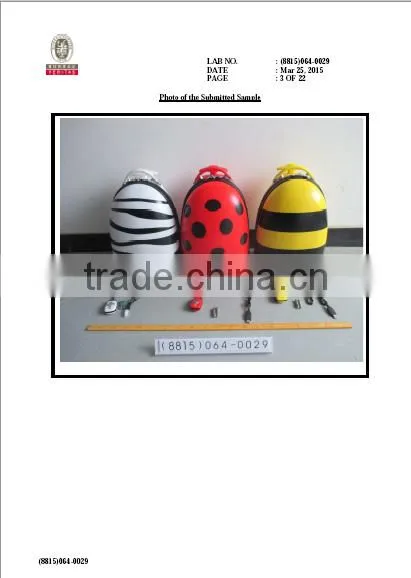 2015 RASTAR patent RC Walking Animal Design ABS funny suitcase luggage bag for kids