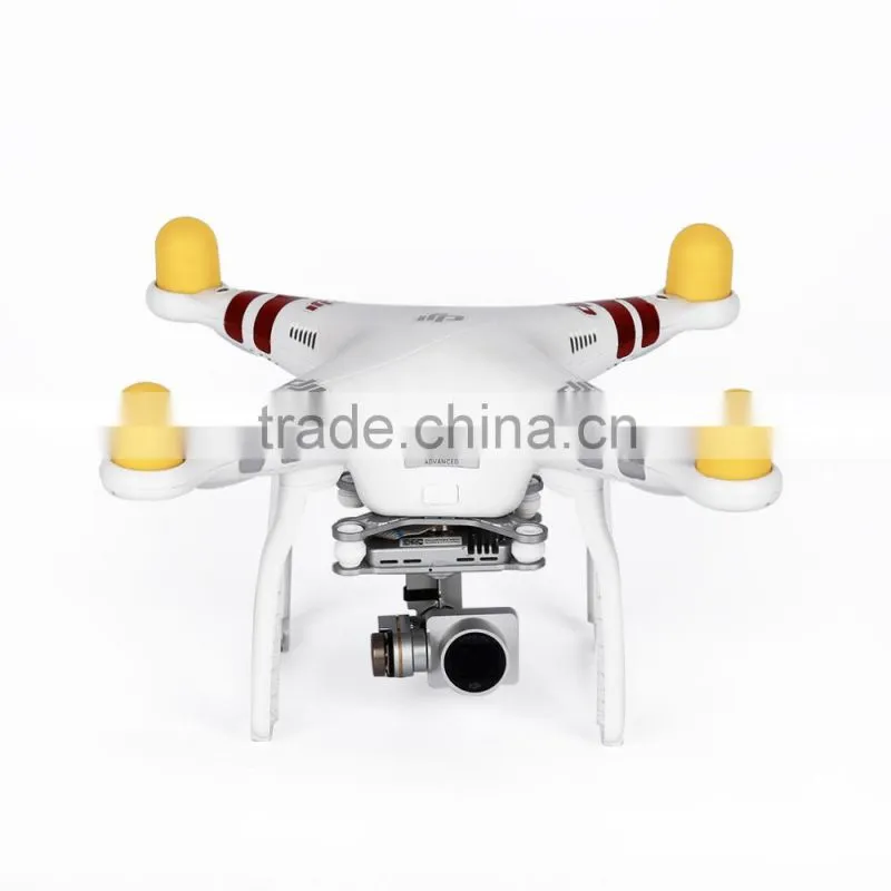 4 Pcs Yellow Silicon Motor Protective Cover for DJI Phantom 2/3/4 Motor 22&23
