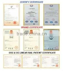 CNC machine cheaper Linear guide thk