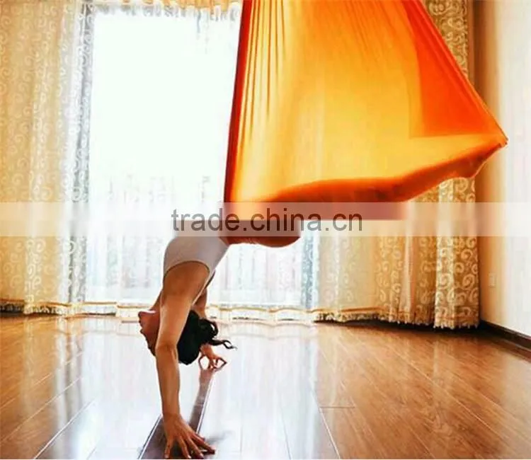 Safety Elasticity Aerial Yoga Hammock Springy Midair Inversion Sling Yoga Swing