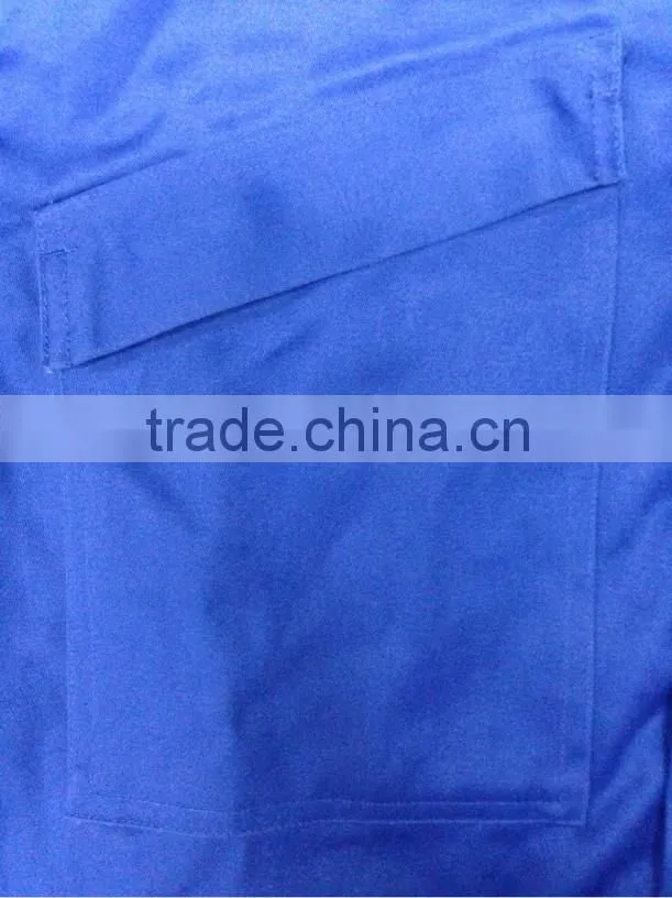 Workwear industrial 100% cotton & EN11612 Flame Retardant & Anti-static reflective safety coverall