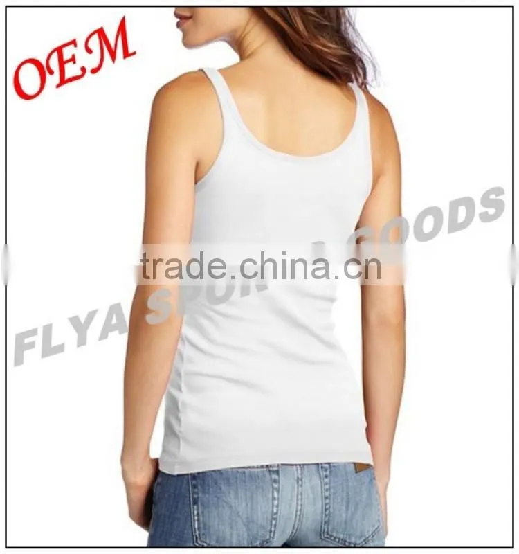 women fashionable wholesale cotton tank top fitness clothing